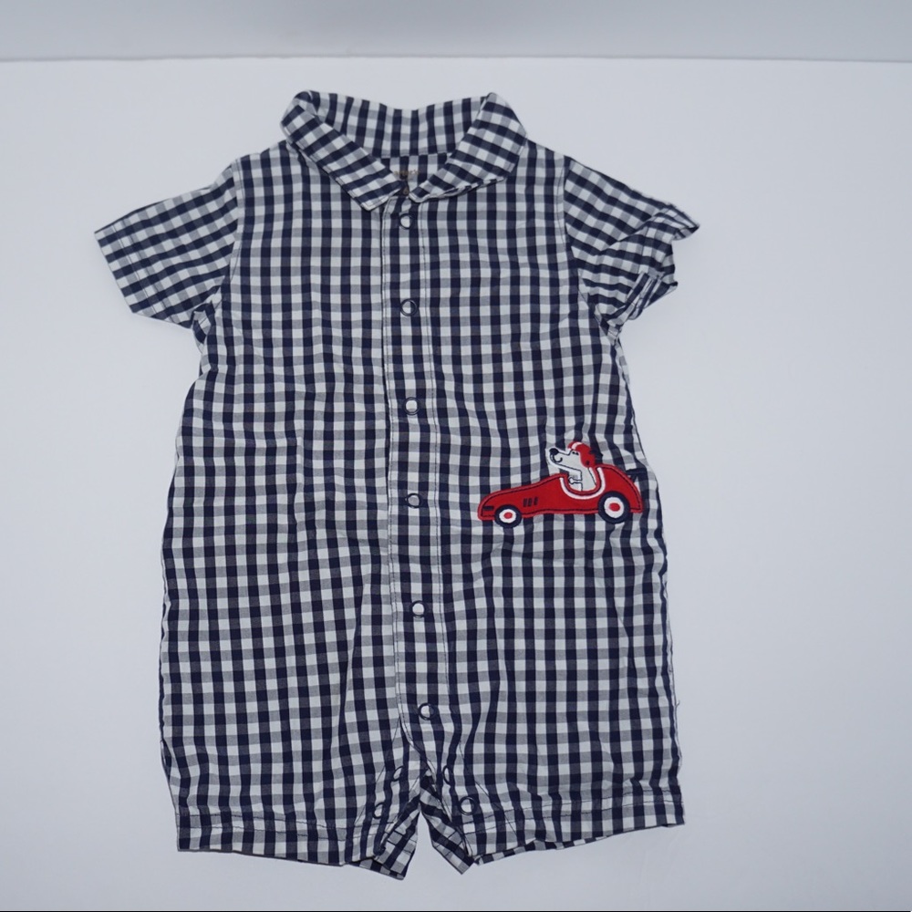 💝4/$20💝Carter’s Boy  Romper Sz 6 Months